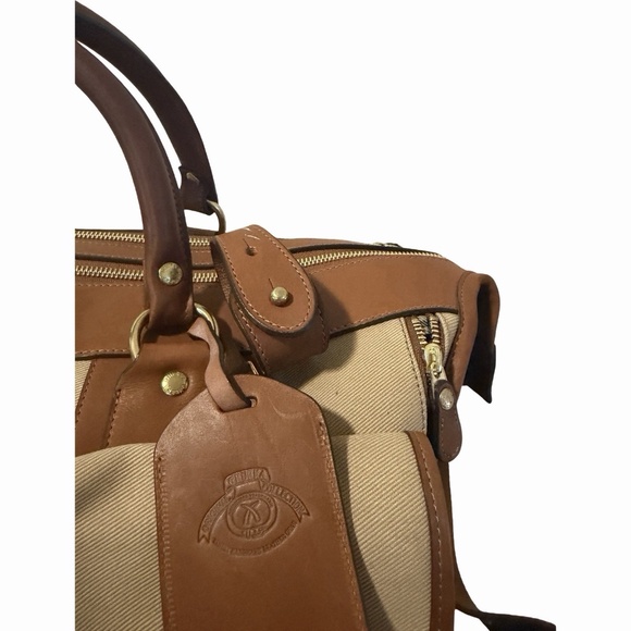 Ghurka Original Collection No. 200 Express II Leather /Twill Bag - Picture 11 of 15